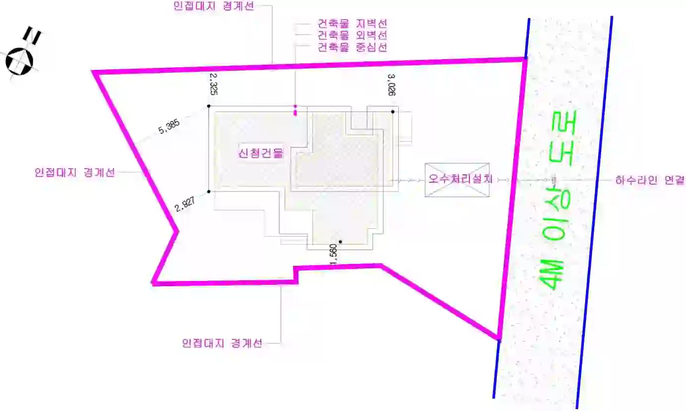 오계리 92-2 배치도 이미지